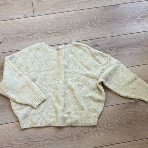 American Vintage Butter Yellow Sweater